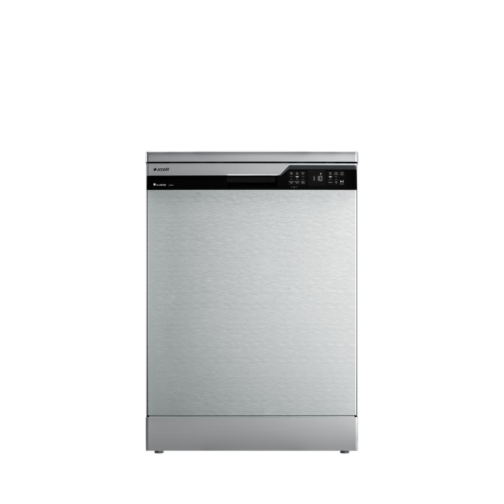 Arçelik 6144 I Ultra Hijyen 4 Programlı Inox Bulaşık Makinesi