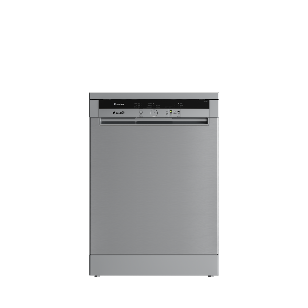 Arçelik 6055 UH I Ultra Hijyen 5 Programlı Bulaşık Makinesi